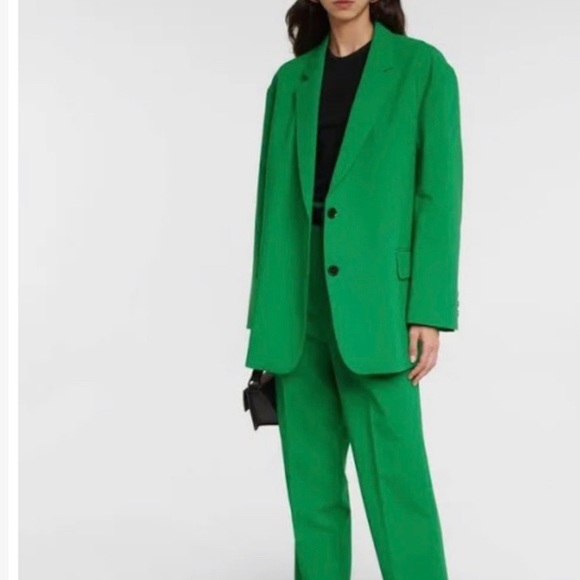 Frankie shop suite NWT oversized jacket and straight leg pants - Picture 4 of 16